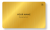 Metallic Gold Business Cards